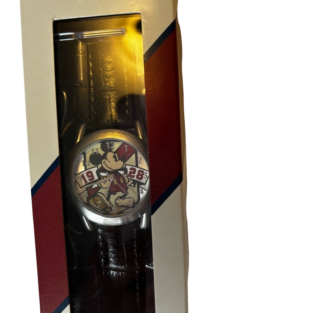 Disney Parks Limited Release Mickey Mouse Red and Black Watch